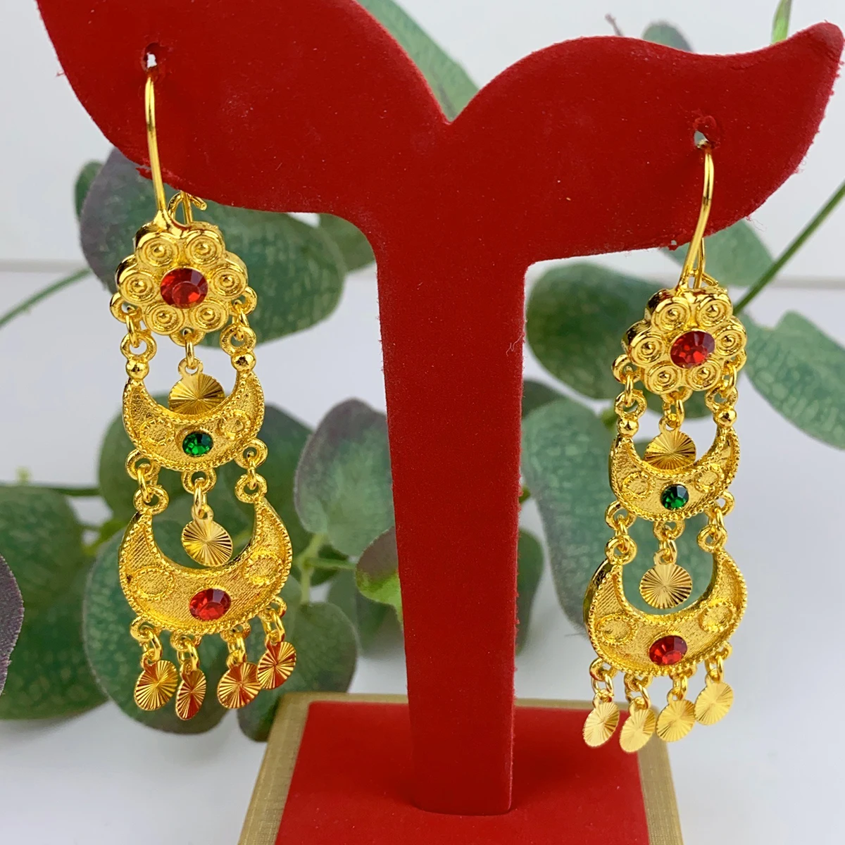Indian Drop Dangle Oorbellen S - Women Accessories Dubai recensie en prijs