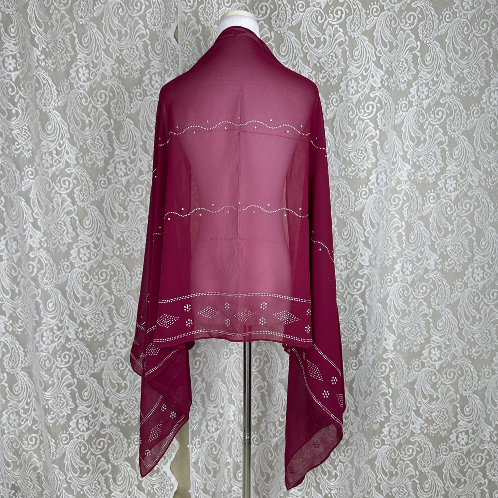 2026 Kleine 70x180cm Chiffon N - Women Accessories Dubai recensie en prijs