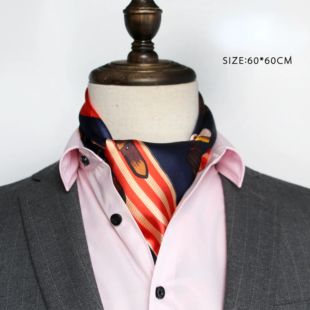 Britse herensjaal van zijde, k - Silk Scarf Square recensie en prijs
