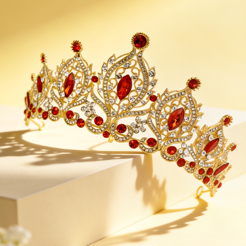 Zinklegering met strasssteentj - Women'S Red Accessories recensie en prijs